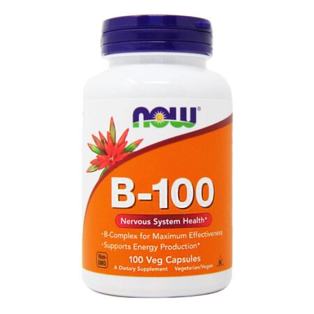 Now Foods, Vitamina B-100 - 100 Cápsulas