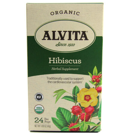 Alvita, Chá de Hibiscus - 24 Saquinhos