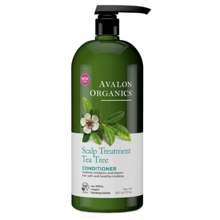 Avalon Organics, Tratamento do Couro Cabeludo, Condicionador de Chá Verde - 907 g