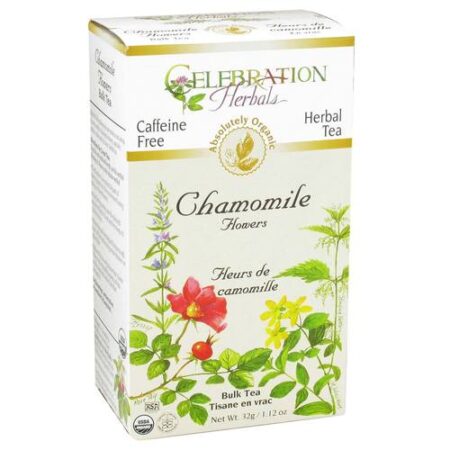 Celebration Herbals Herbal Tea, Chá de Camomila - 32 g