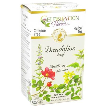 Celebration Herbals, Chá de folhas soltas de dente de leão - 30g