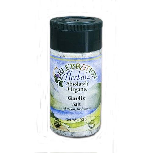 Celebration Herbals Alho Orgânico Sal 100g - Tempero Natural e Saudável