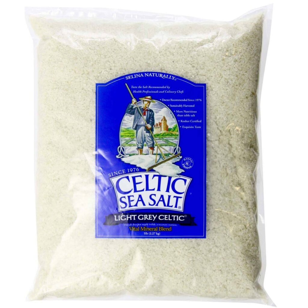 Celtic Sea Sal Marinho Celta Cinza - 2.27 Kg: Pureza Mineral Essencial para Sua Saúde