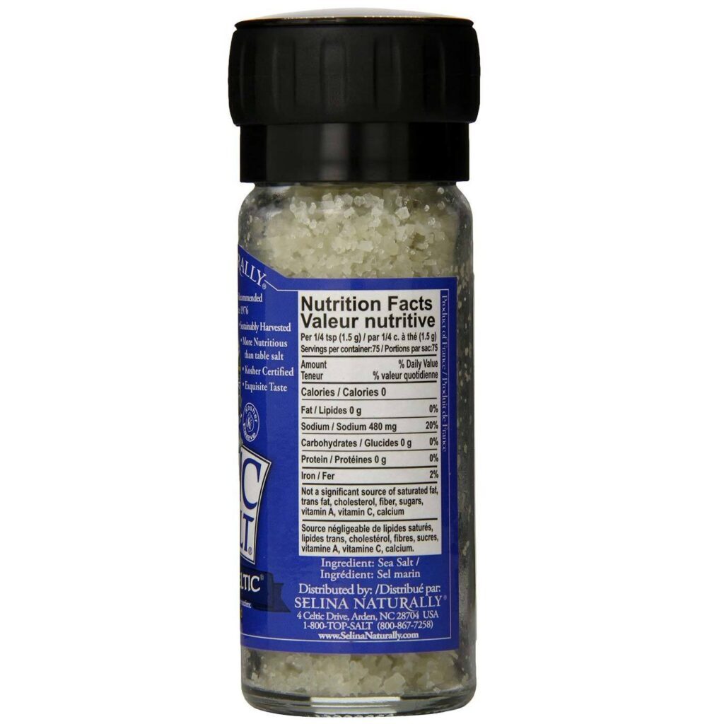 Celtic Sea Salt Sal Marinho Cinza Claro 85g - Pureza e Sabor Autêntico - Imagem 2