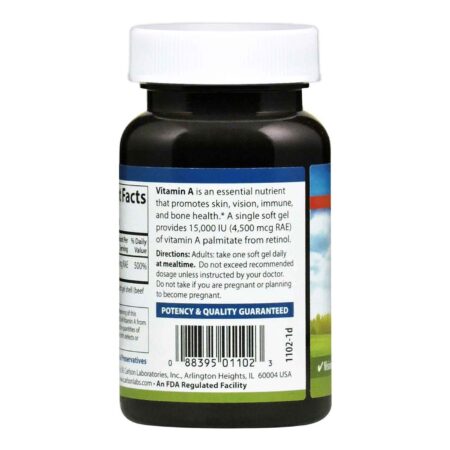 Carlson Labs, Palmitato de Vitamina A 15.000 UI - 240 Cápsulas - Image 3