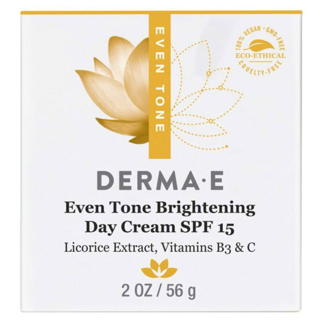 Derma E Creme Clareador Dia 56g: Pele Radiante e Uniforme