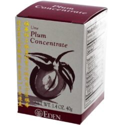 Eden Foods Concentrado de Ameixa Japonesa 40g – Saúde e Bem-Estar