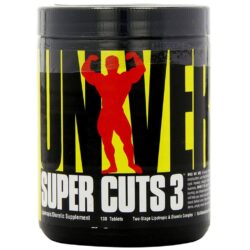 Universal Nutrition Super Cuts 3 - 144 Tabletes: Potencialize Seu Foco e Metabolismo
