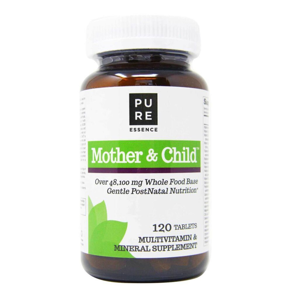Pure Essence Labs Mother and Child™ Fórmula Master Mãe e Filho - 120 Tabletes