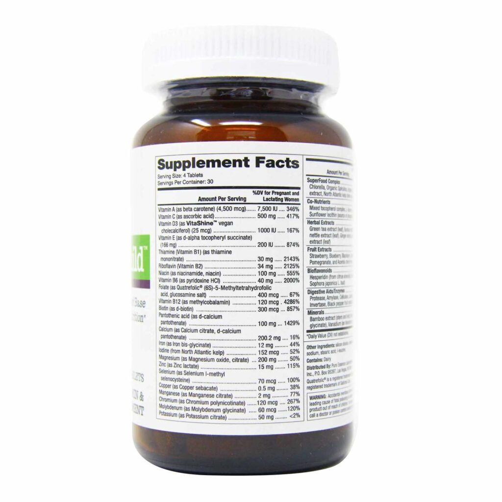 Pure Essence Labs Mother and Child™ Fórmula Master Mãe e Filho - 120 Tabletes - Imagem 2
