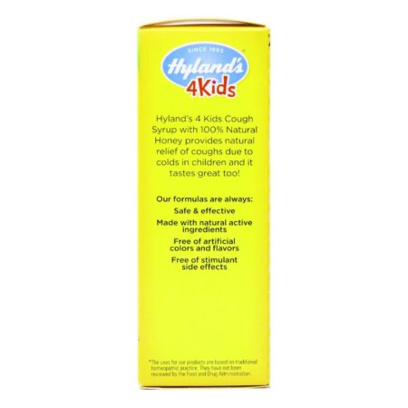 Hyland's, Xarope para Tosse Kids com Mel 100% Natural - 118 ml - Image 2