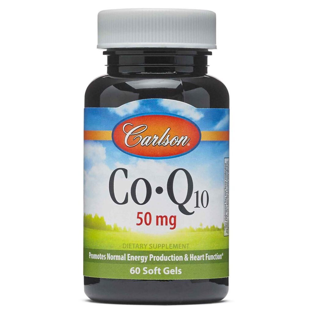 Carlson Labs CoQ10 50 mg 60 Cápsulas: Energia e Saúde Cardiovascular no Brasil