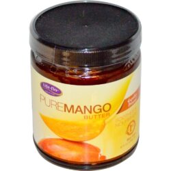 Manteiga Pura de Manga Life-Flo 255g - Nutrição Profunda para Pele e Cabelos
