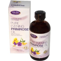 Óleo de Prímula Life-Flo Pure 4 Oz (118ml) - Saúde da Pele e Bem-Estar