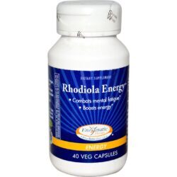 Enzymatic Therapy Rhodiola Energia – 40 Cápsulas: Vitalidade e Foco Natural
