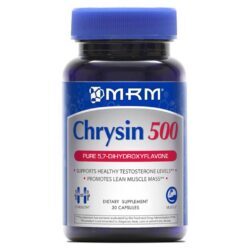 MRM Chrysin 500 - 30 Cápsulas Vegetarianas: Potencialize Seu Bem-Estar