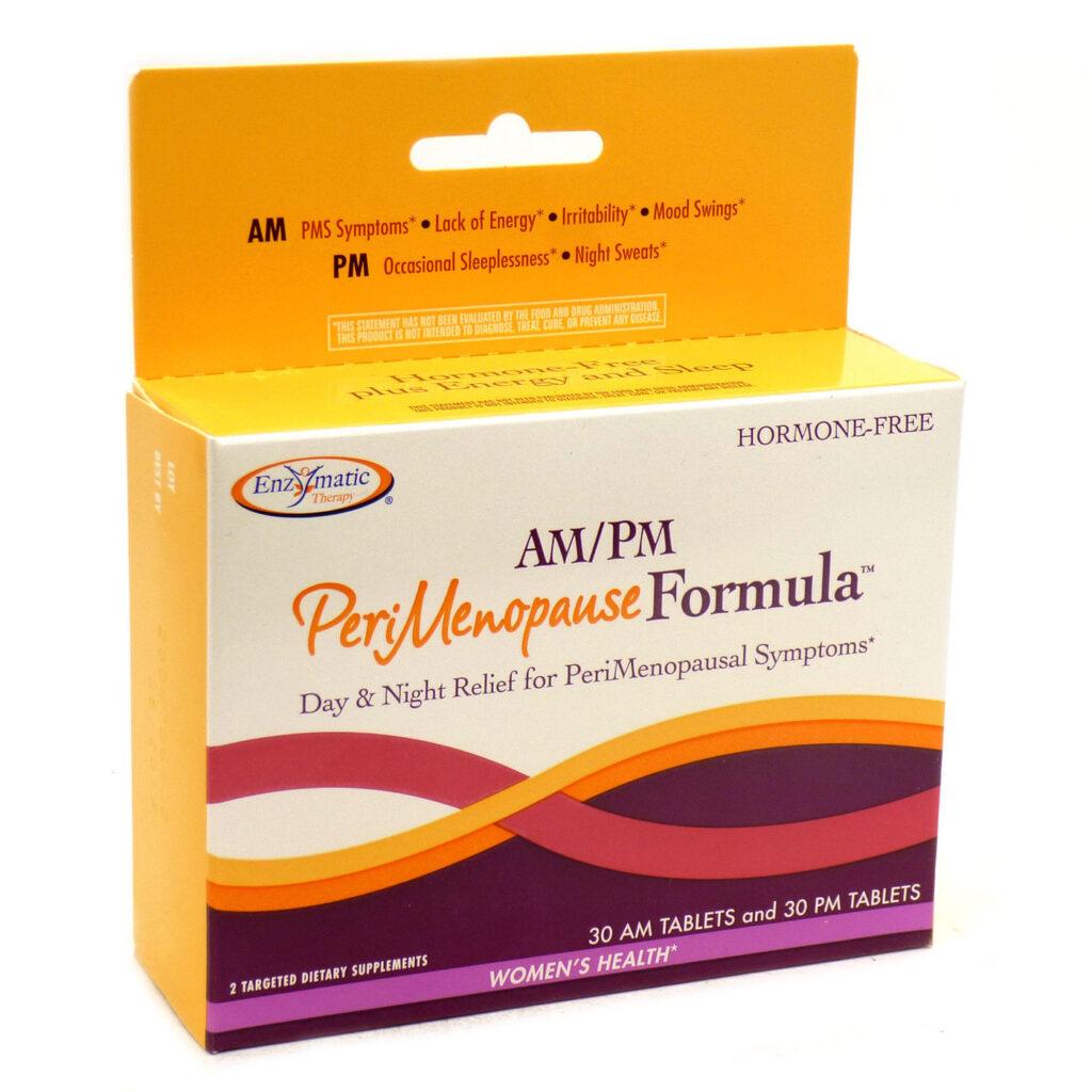 Enzymatic Therapy Perimenopausa AM/PM - Suplemento 60 Tabletes