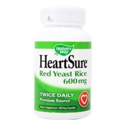 Arroz de Levedura Vermelha Nature's Way Heartsure 120 Cápsulas - Saúde do Coração