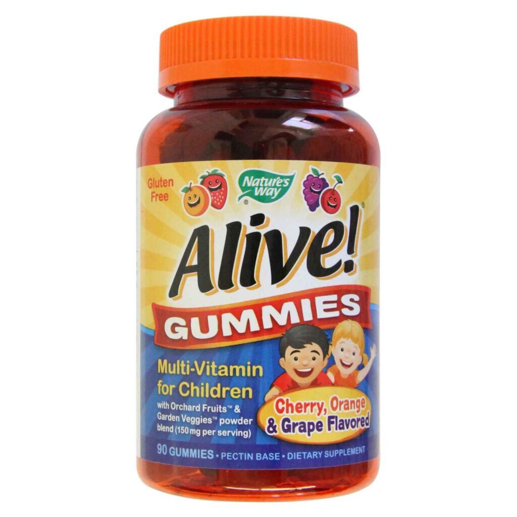 Nature's Way Alive! Multivitamínico Infantil - 90 Gomas Sabor Frutas