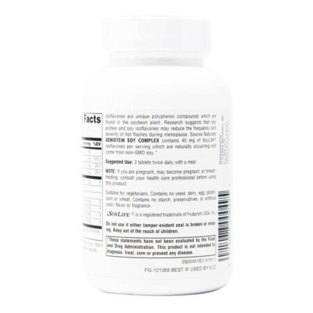 Genisteína Source Naturals 60 Tabletes: Suporte Natural para Bem-Estar Feminino no Brasil - Imagem 3