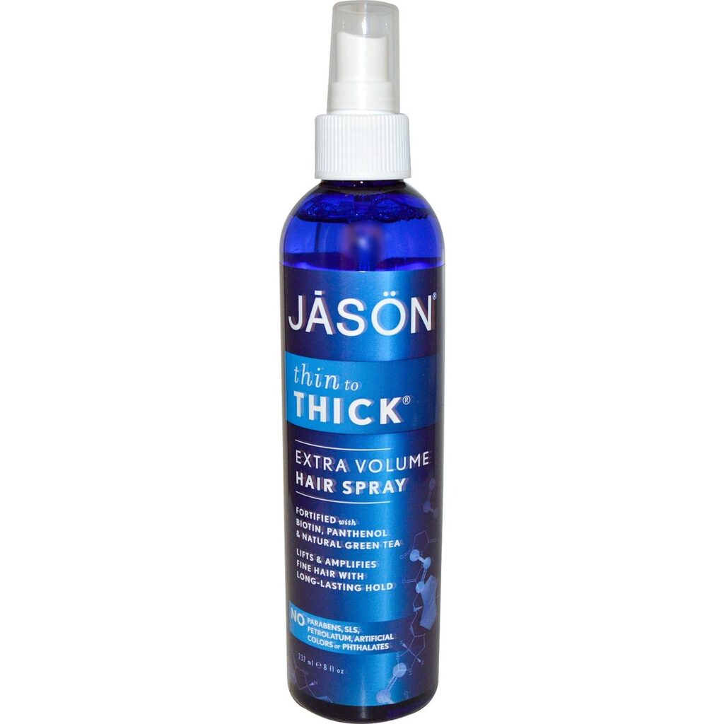 Jason Natural Cosmetics Thin-to-Thick® Spray Capilar 237ml - Volume e Densidade para Cabelos Finos