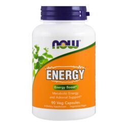 Now Foods Energia - 90 Cápsulas: Potencialize Sua Vitalidade e Foco Diário