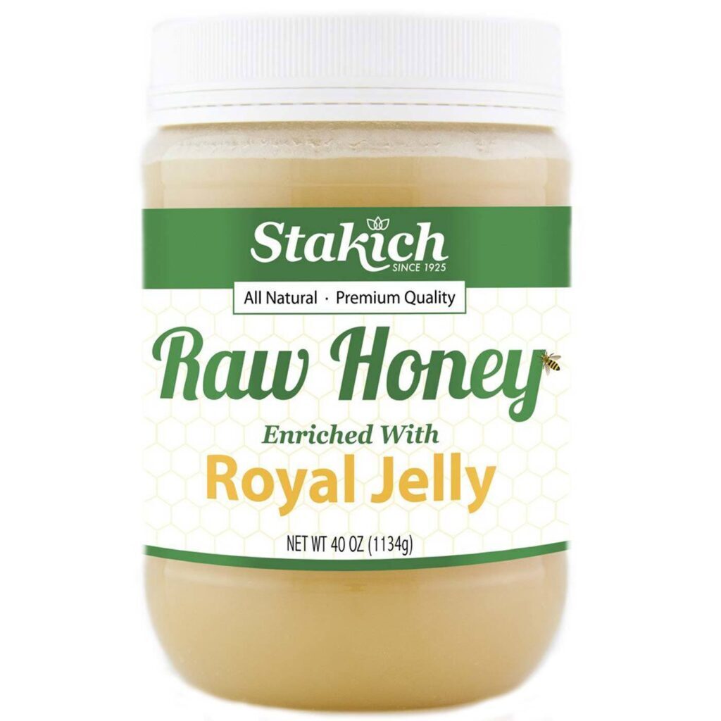 Stakich Geléia Real Enriquecida com Mel - 1134g (40 oz) | Vitalidade Natural