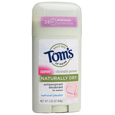 Tom's of Maine, Desodorante Antiperspirante Naturalmente seco - 64g