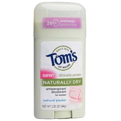 Tom's of Maine Desodorante Antiperspirante Naturalmente Seco - 64g: Proteção Eficaz e Natural