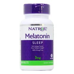 Natrol Melatonina 3 mg 60 Tabletes: Auxílio Natural para o Sono Reparador no Brasil