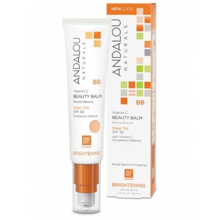 Andalou Naturals, BB Cream com Vitamina C FPS 30, Mate - 59 ml (2 fl oz)