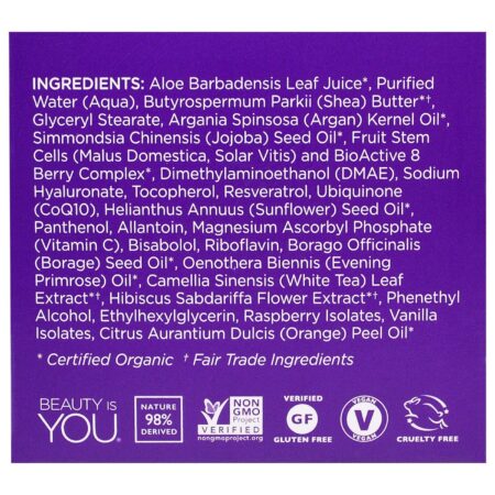 Andalou Naturals, Creme Lift Firmador Hialurônico DMAE - 50 g - Image 2