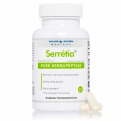 Serretia 250000 SPU Arthur Andrew Medical: Serrapeptase Pura 60 Cápsulas Brasil