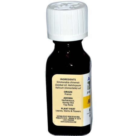 Aura Cacia Óleo Essencial de Helichrysum em Óleo de Jojoba 15 ml - Puro e Natural - Imagem 2