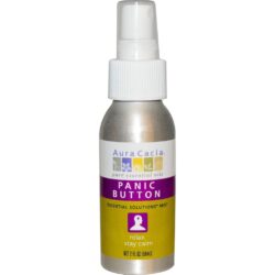 Aura Cacia Névoa de Soluções Essenciais Botão de Pânico 59ml (2 fl oz) - Alívio Imediato
