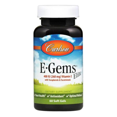 Carlson Labs, E-Gems® Elite - 60 Cápsulas