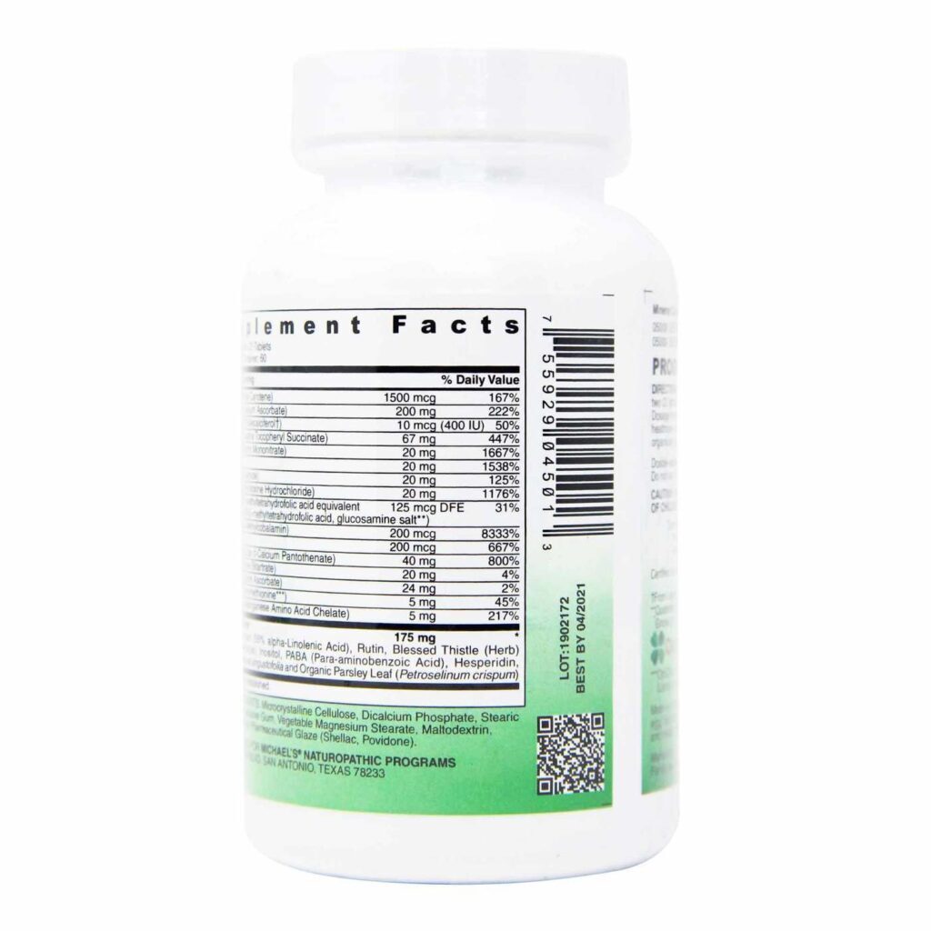 Michael's Multivitamínico Pré-Adolescentes Feminino - 120 Tabletes para Crescimento Saudável - Imagem 4