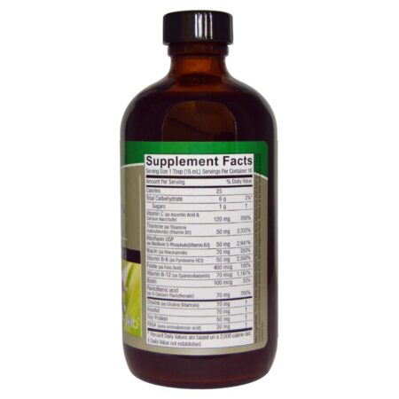 Nature's Answer, Vitaminas do Complexo B Líquido - 240 ml (8 oz) - Image 2