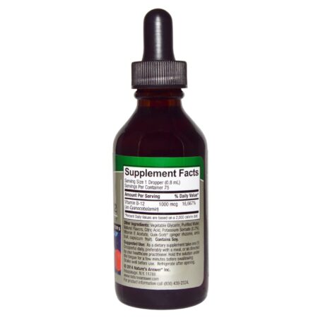 Nature's Answer, Vitamina B-12 Líquido - 60 ml - Image 2