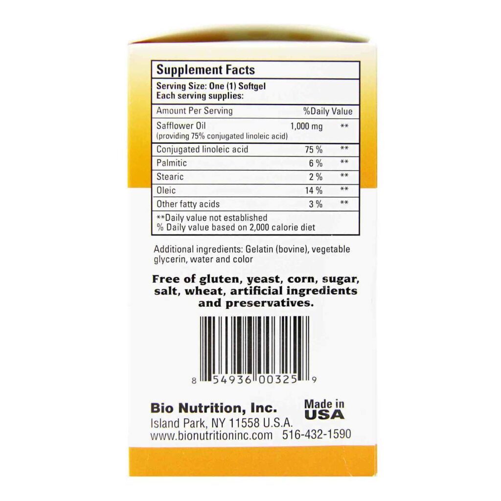 Bio Nutrition Óleo de Cártamo 1000 mg - 90 Cápsulas: Aliado Essencial para Bem-Estar e Controle de Peso no Brasil - Imagem 4