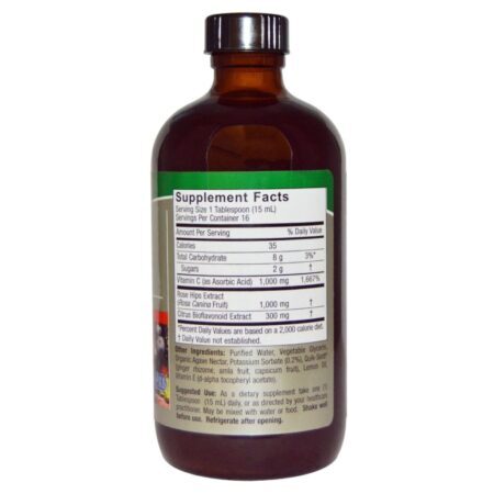 Vitamina C Líquida Nature's Answer 240ml: Imunidade e Antioxidante Potente no Brasil - Imagem 2