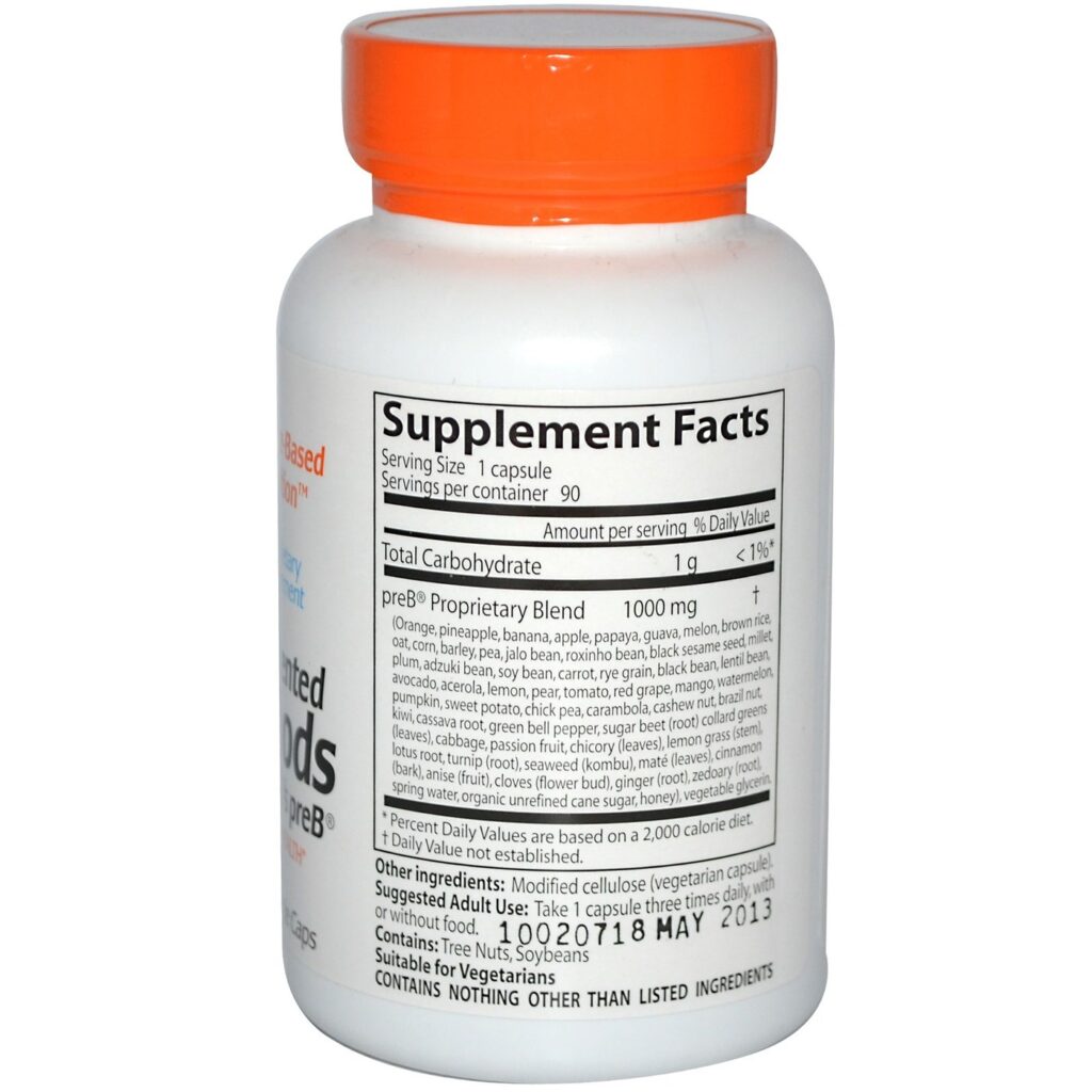 Doctor's Best Fermentados superaLimantos 90 SFG: Saúde Intestinal Otimizada no Brasil - Imagem 2