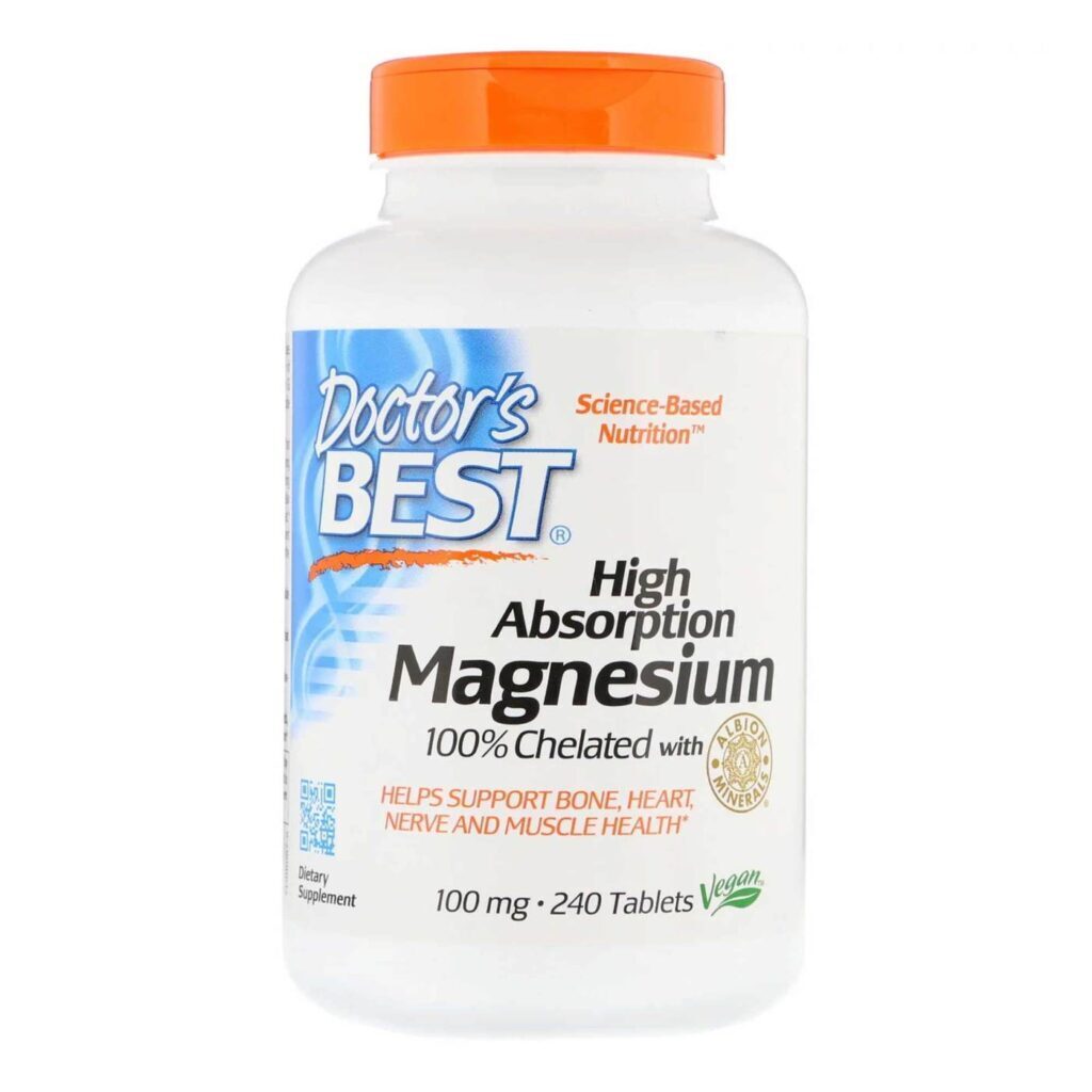 Doctor's Best Magnésio Alta Absorção 240 Tabletes: Seu Suplemento Essencial para Bem-Estar