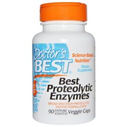 Doctor's Best Enzimas Proteolíticas - 90 Cápsulas Vegetarianas