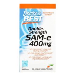 Doctor's Best SAMe 400mg - 60 Tabletes para o Bem-Estar Mental e Articular no Brasil