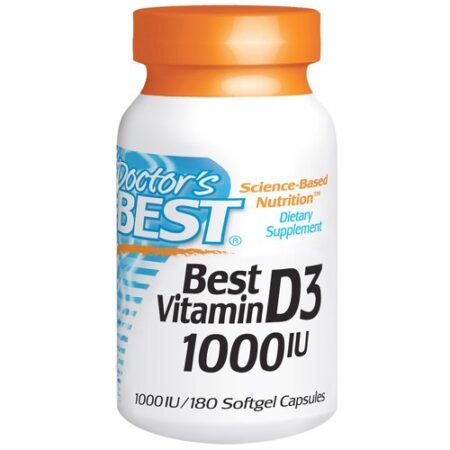 Doctor's Best Vitamina D 1000UI 180 SFG