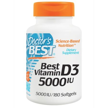 Doctor's Best Vitamina D3 5000 IU 180 SFG