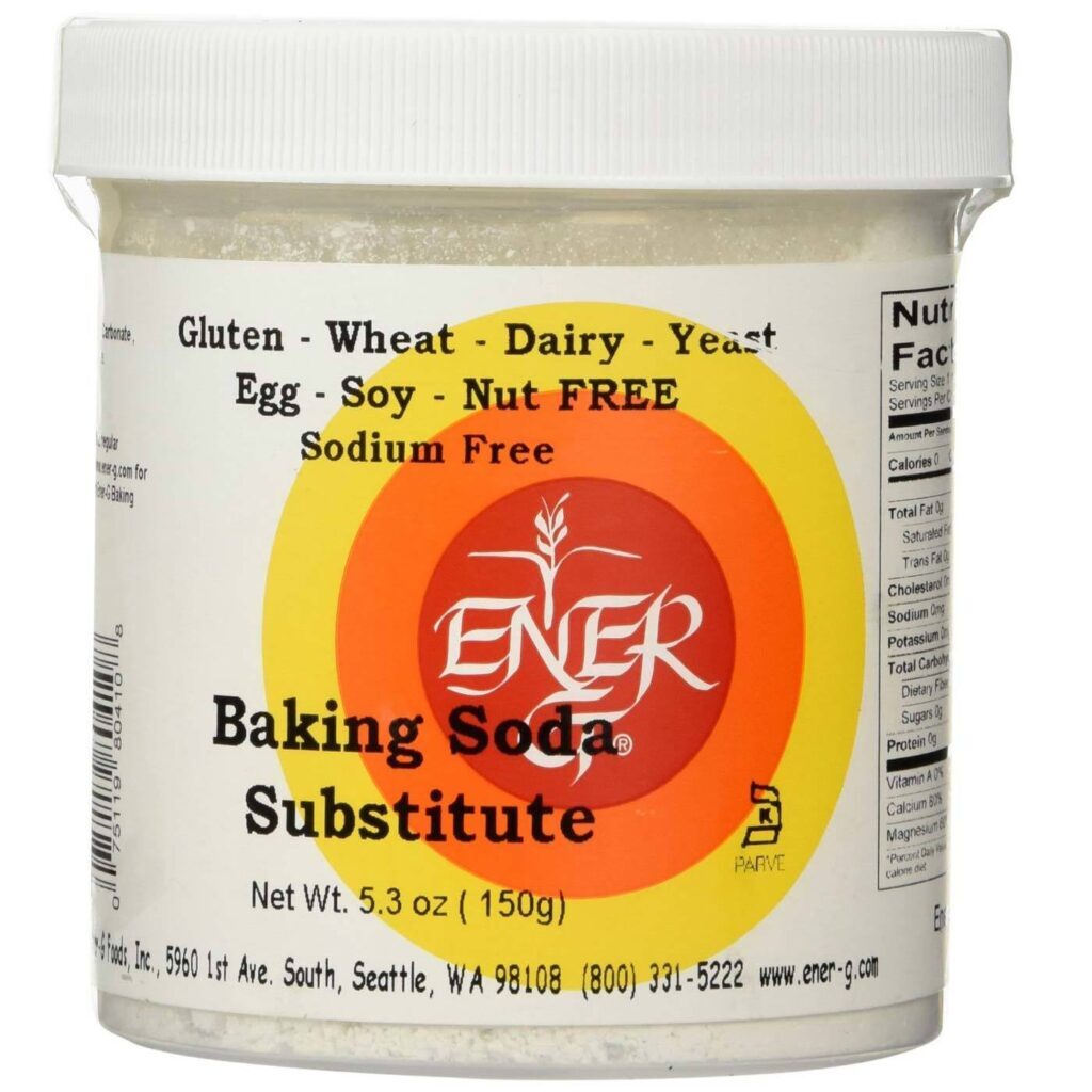 Ener-G Foods Bicarbonato de Sódio Alternativo - Pureza e Versatilidade 150g