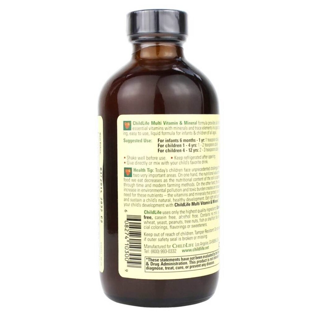 ChildLife Multivitamínico e Minerais Infantil - 237mL: Fortalecimento Imunológico e Desenvolvimento Completo - Imagem 2