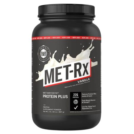 MET-Rx, Protein Plus em pó - Baunilha - 907 g